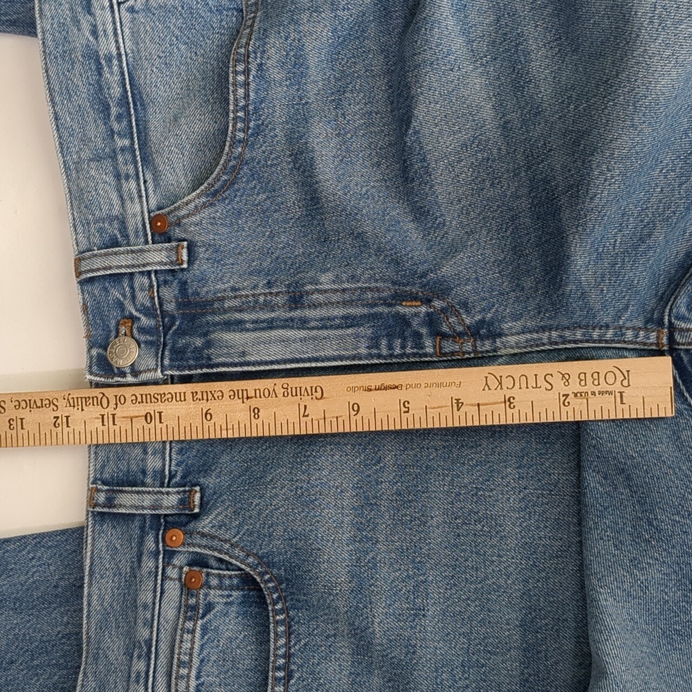 Madewell Rail Straight High Rise Jean Sz 27 Inseam 33" - Picture 13 of 16